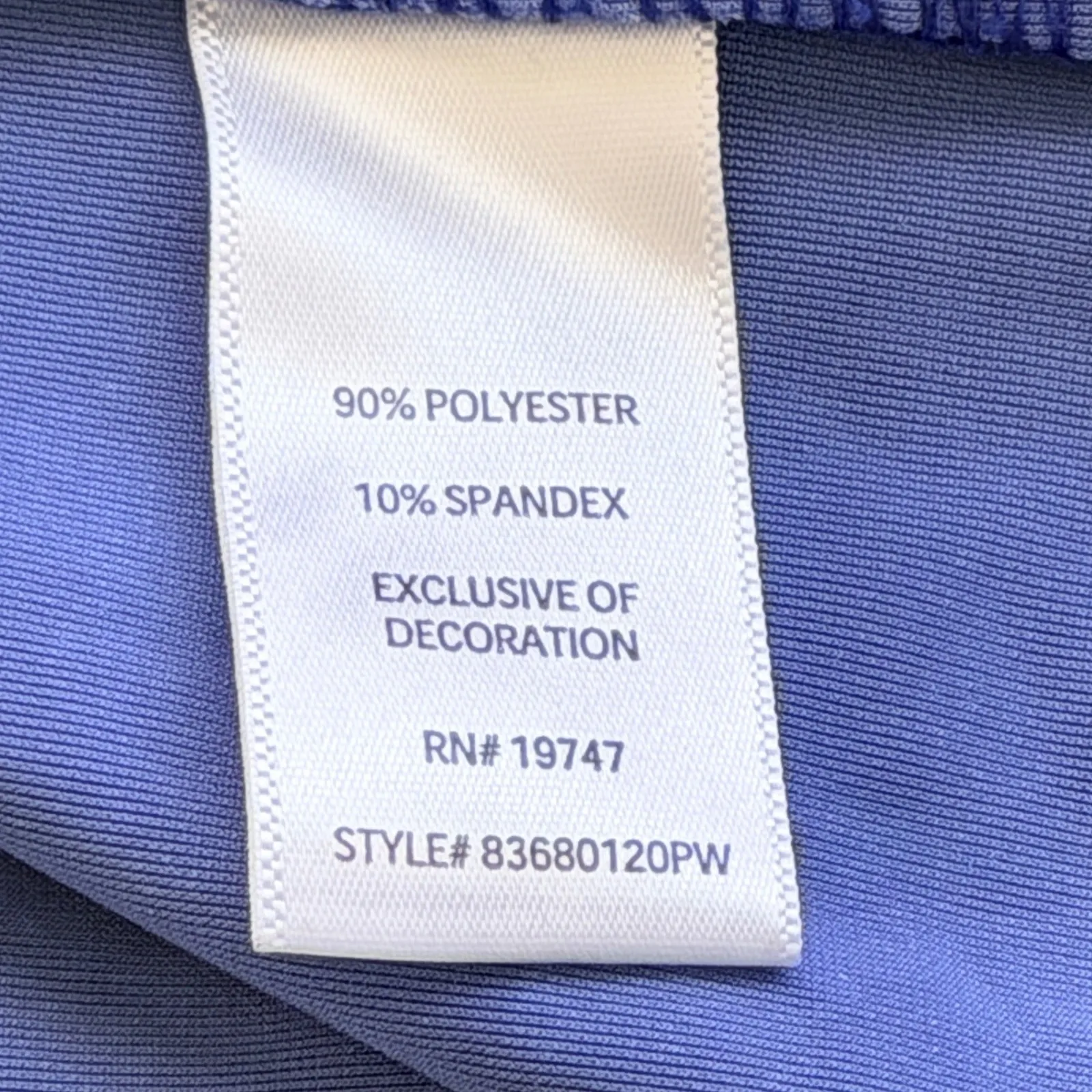 The Pioneer Woman Jacquard Velvet Blouse Floral Sz 3X Lace Cuff Romantic Top Blue - Image 12