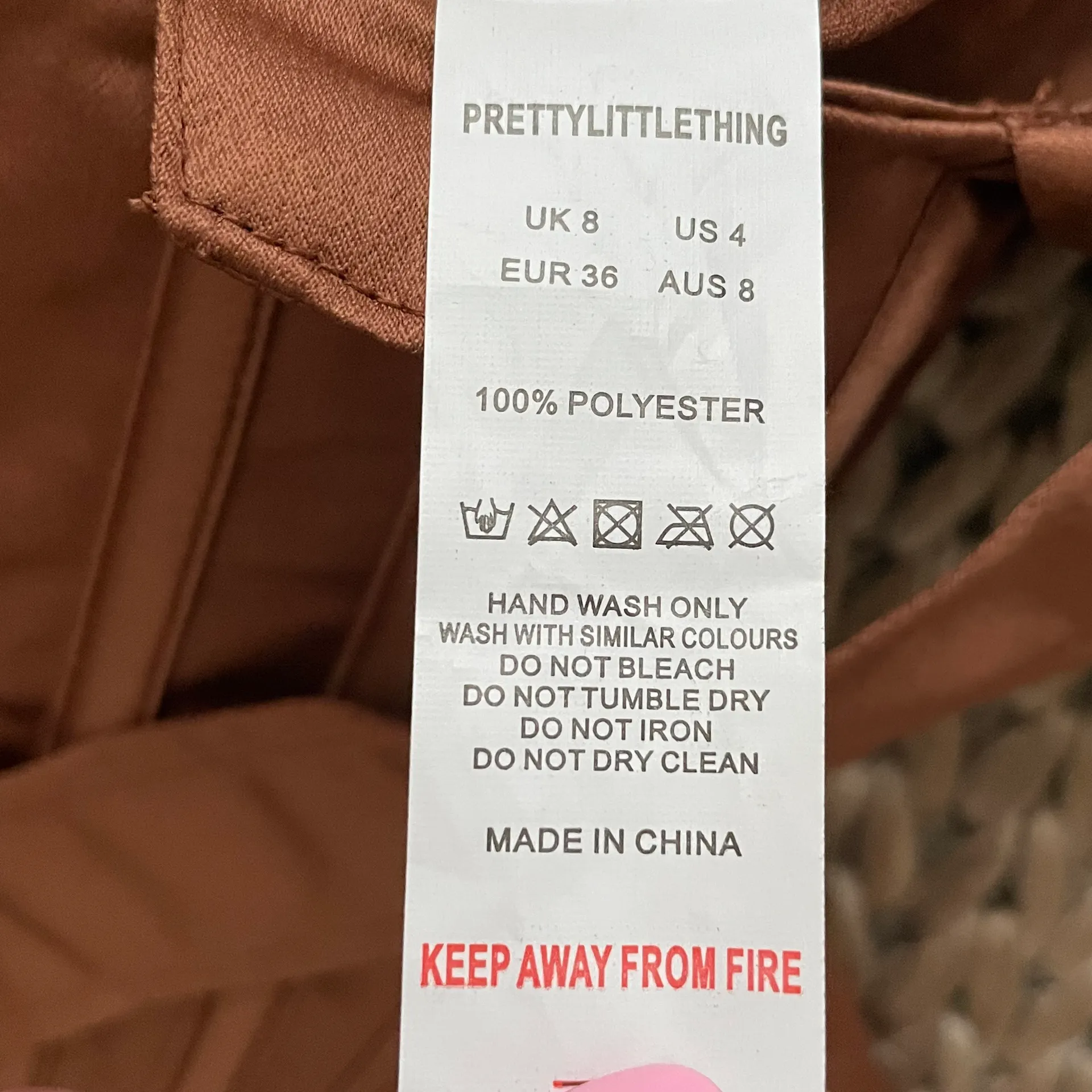 NWT  Chocolate Satin Corset Detail Cross Bust Jumpsuit Size 4 - Image 17