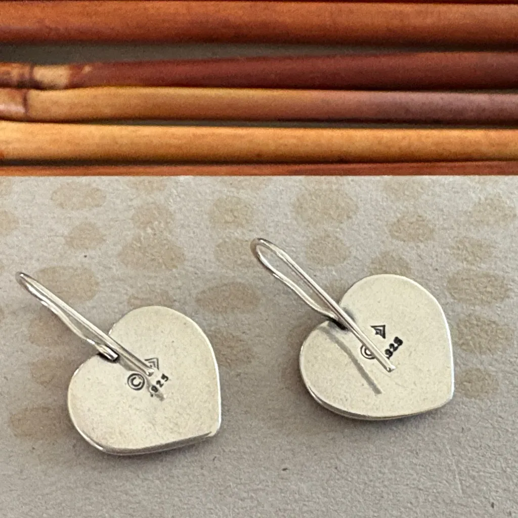 Silpada  Silver Swirl Heart Earrings - Image 3