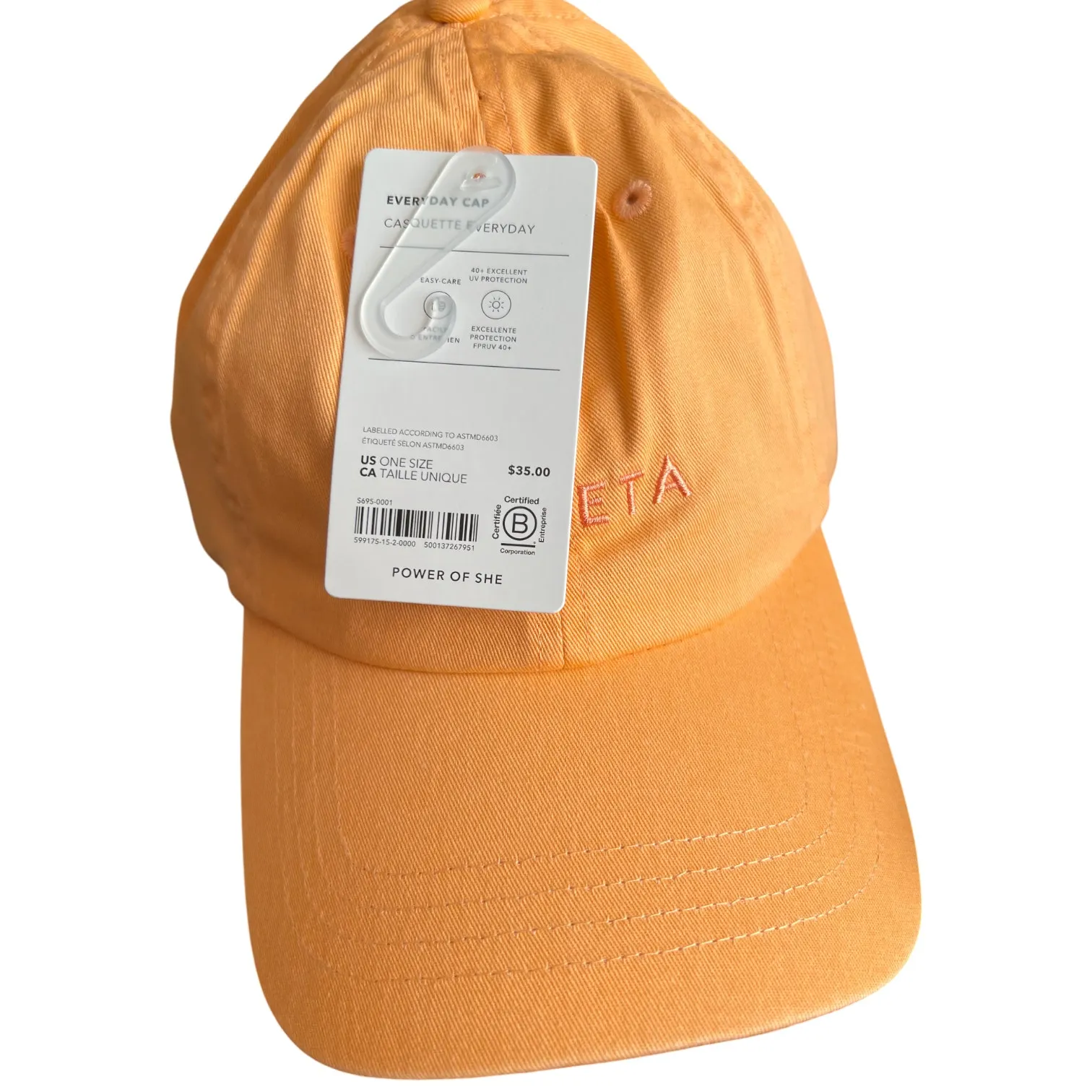 Athleta Everyday Cap, Papaya One Size - Image 4