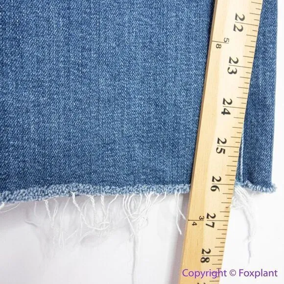 NEW Madewell Kick‎ Out Crop Jeans in Brinton Wash, 33 - Image 8