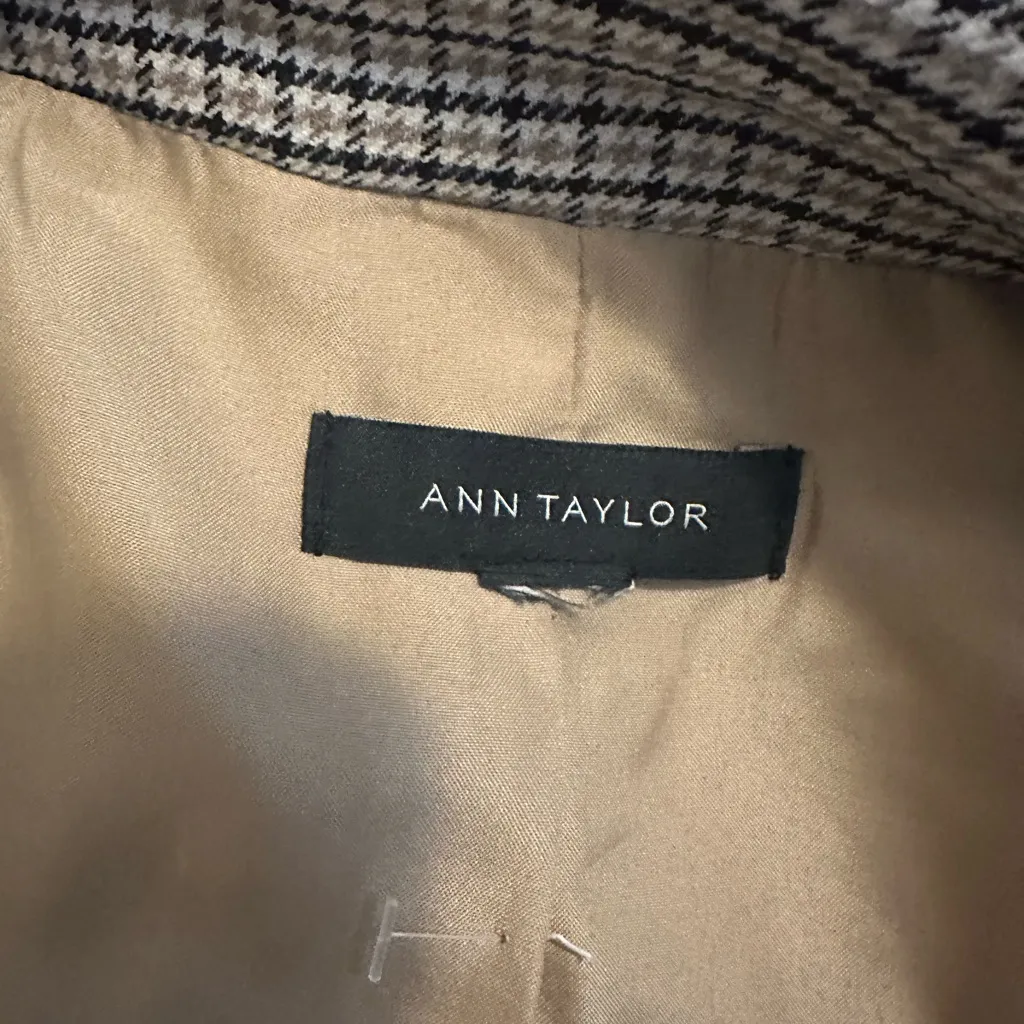 Ann Taylor Greenwich Blazer in Plaid - Image 4