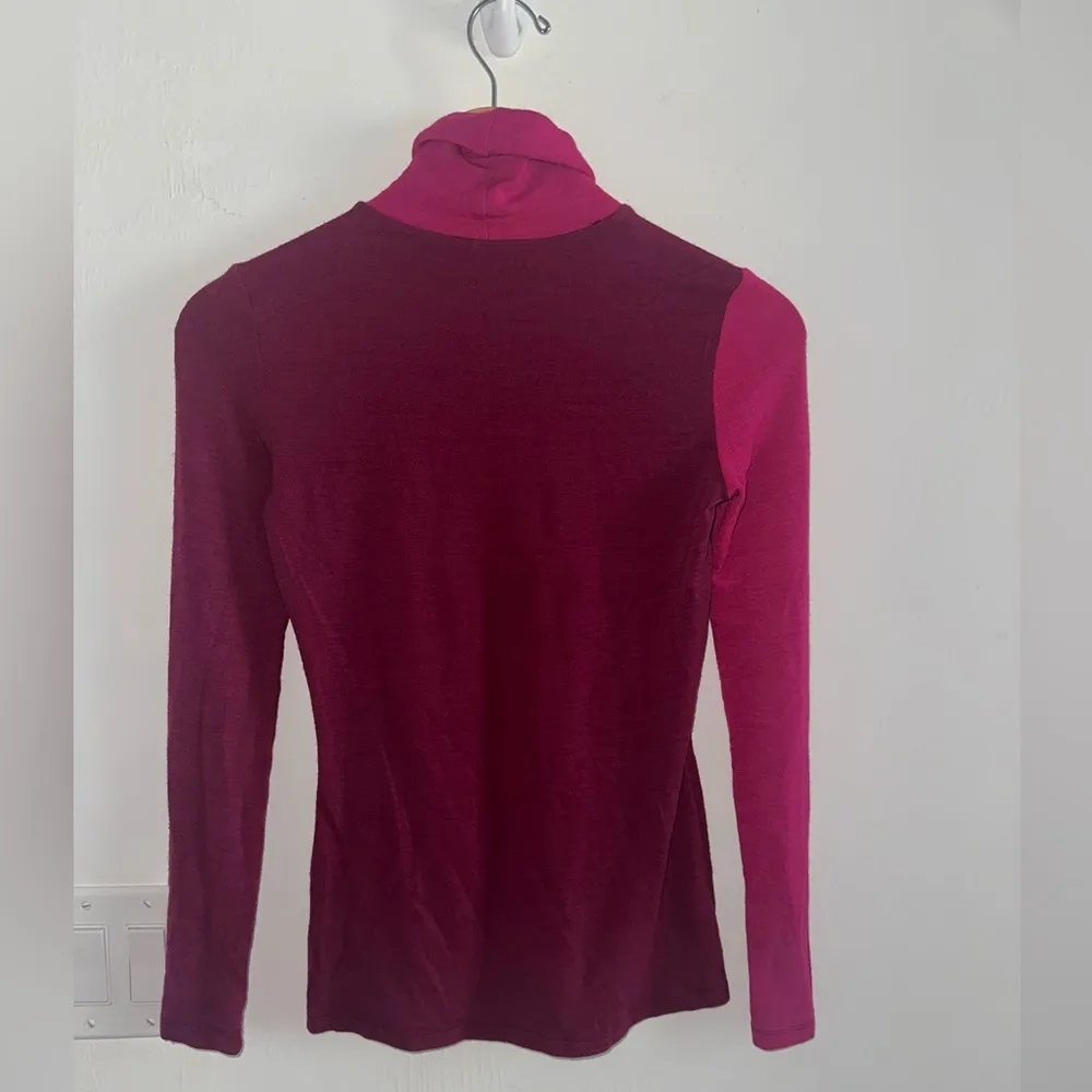 SFIZIO‎ Pink Two Tone Turtleneck Sz S - Image 4