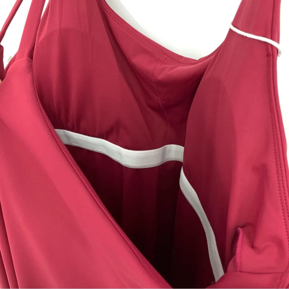 WORKOUT Tank Mini Dress Raspberry Pink 3X - Image 4