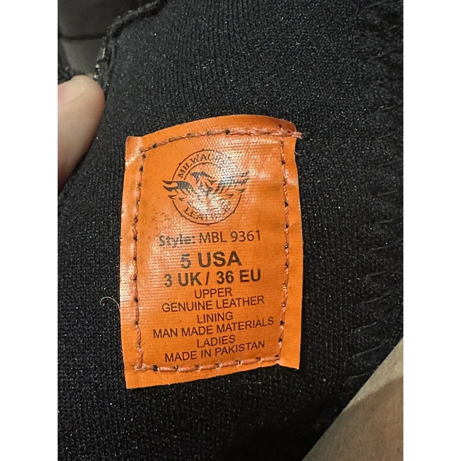 Milwaukee Womens leather boots Distressed Brown 11 - Image 6