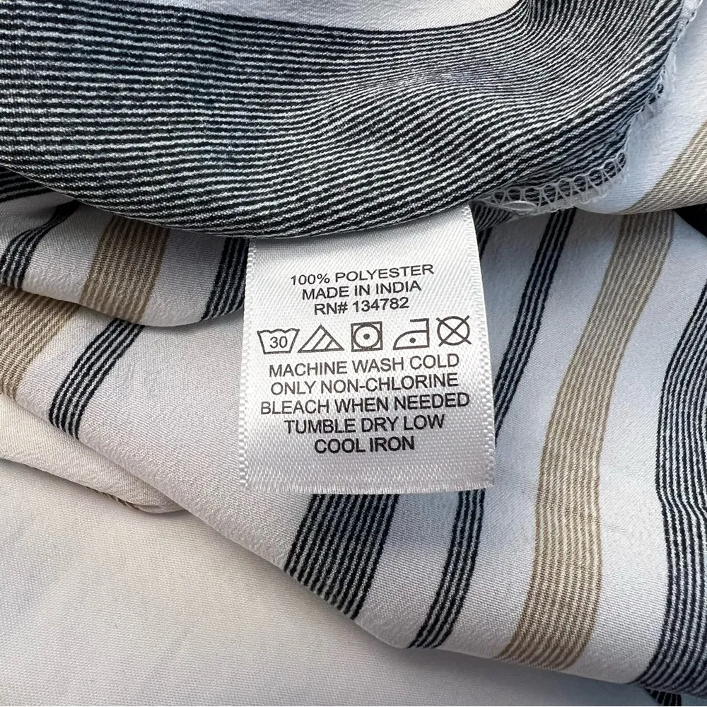 Blush Long Sleeve Striped Dress, Size: Small - Image 13