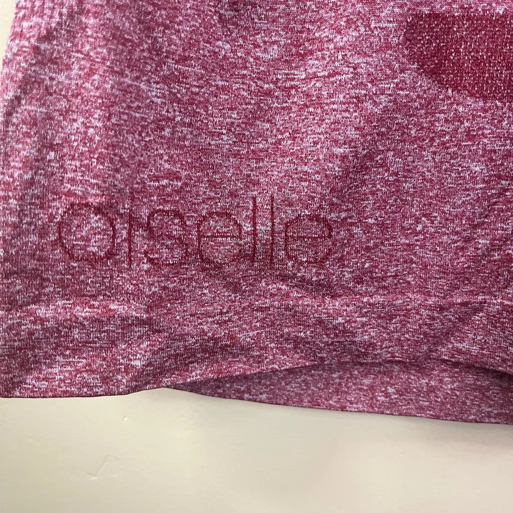 Oiselle Flyte Bird Activewear Tank Size Small Stretch Merlot Performance Wear‎ - Image 3