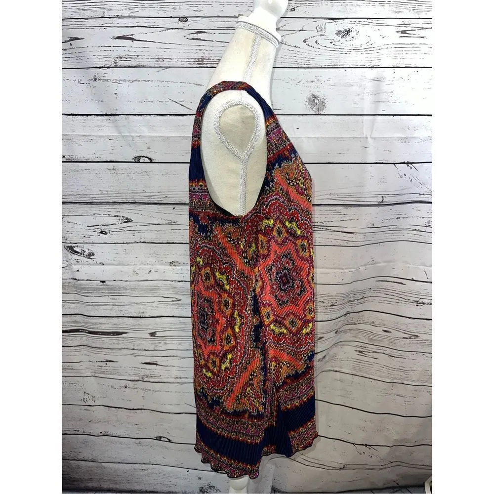 One World Live and Let Live Sleeveless Top Size Medium - Image 3