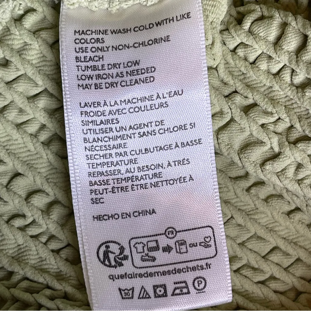 Free People Gabby Seamless Sweater Midi Dress NWT Green size M/L - Image 12