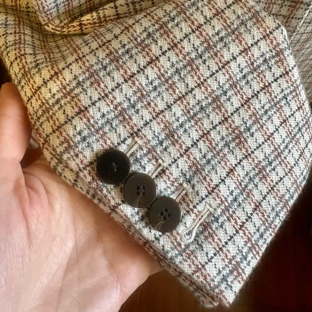 THEORY Multi Grid Knit Riding Blazer - Image 7