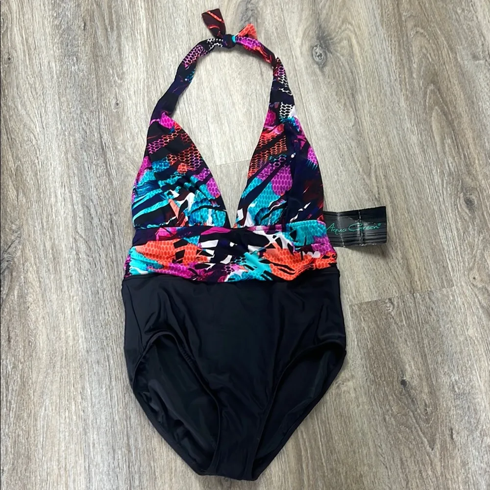 Gathered Waist One Piece Swimsuit Size - Image 2