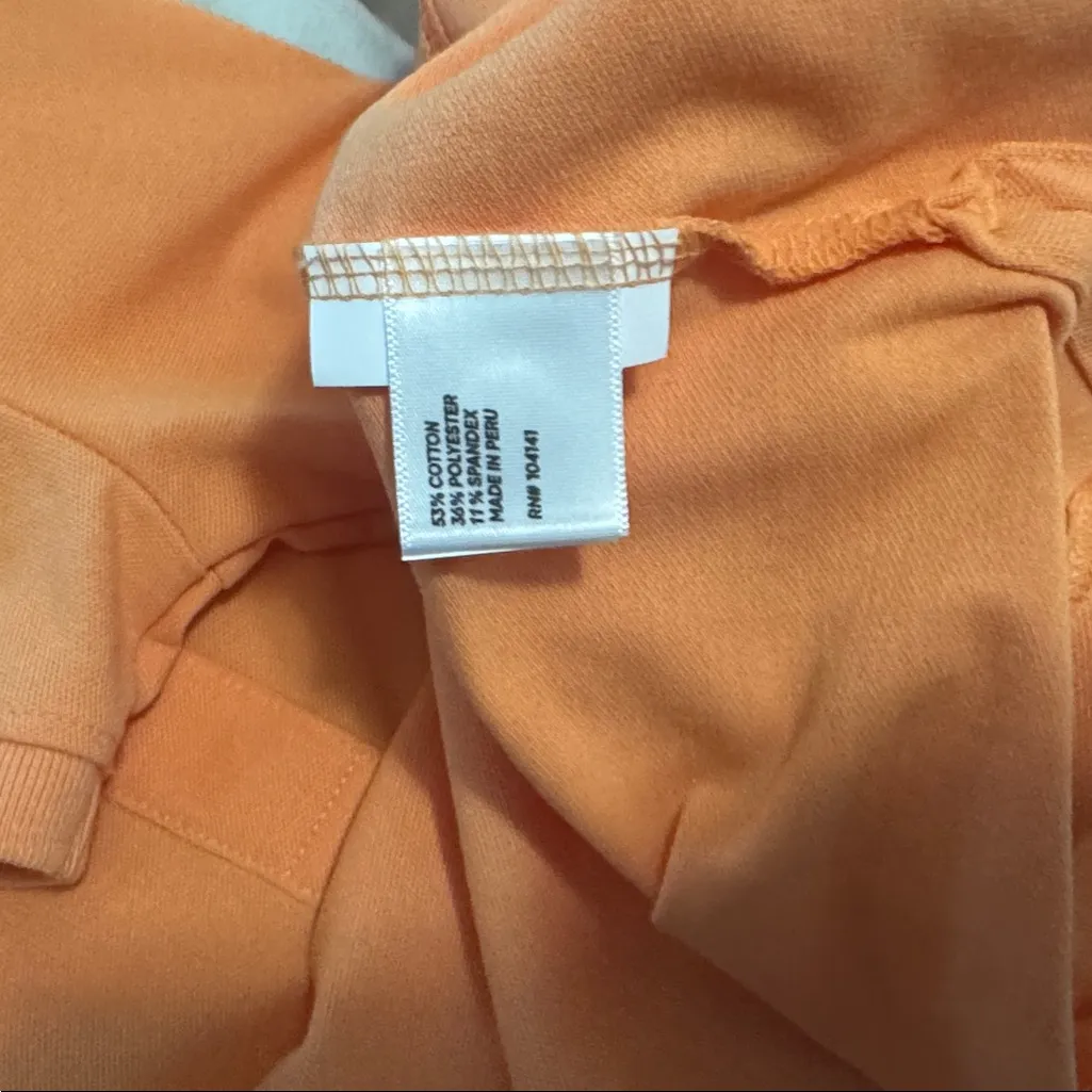 Walter Hagen Clubhouse SS Clubhouse Classic Polo Fresh Orange Small - Image 6