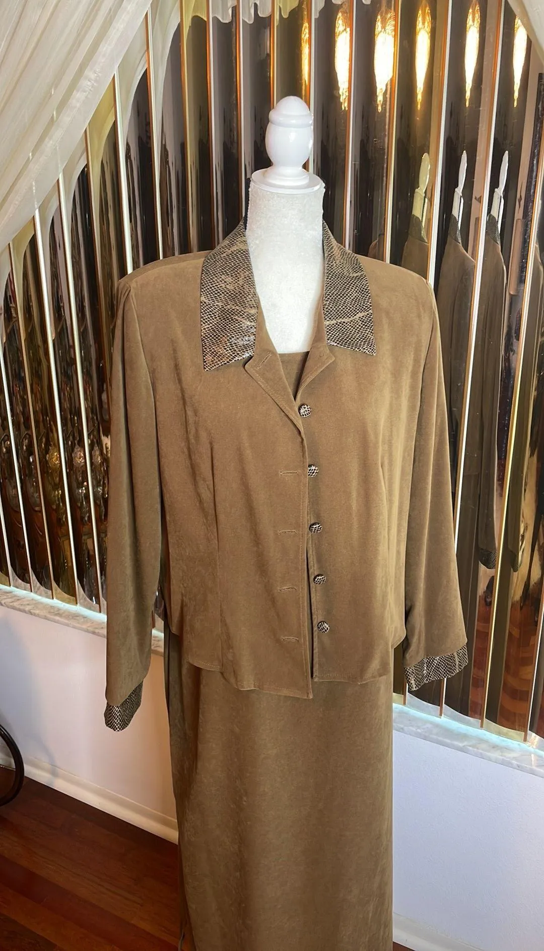 2-pc  Long Dress Set - Image 2