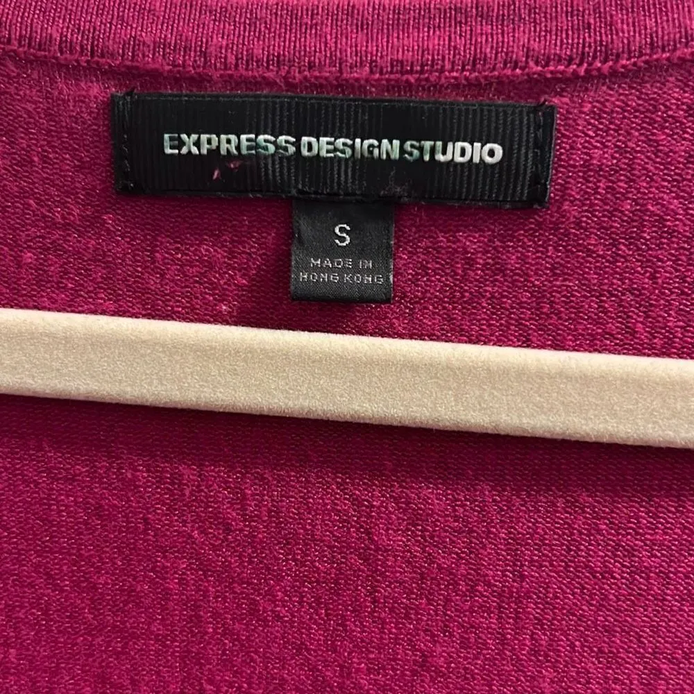 ✨express scoop neck roll over sleeves ribbed sweater✨ - Image 4