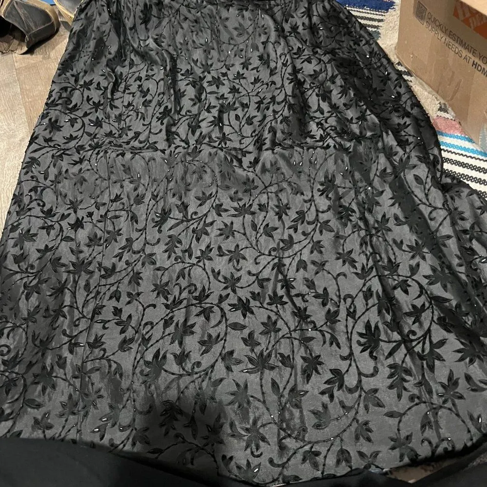 JS Collection black maxi skirt 20 - Image 3