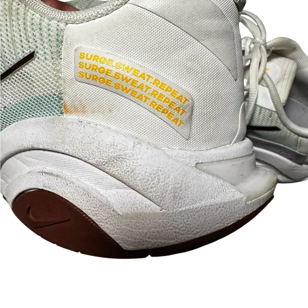 Nike ZoomX SuperRep Surge Women's Size 11.5 White Green CK9406-135 Running Shoes - Image 6