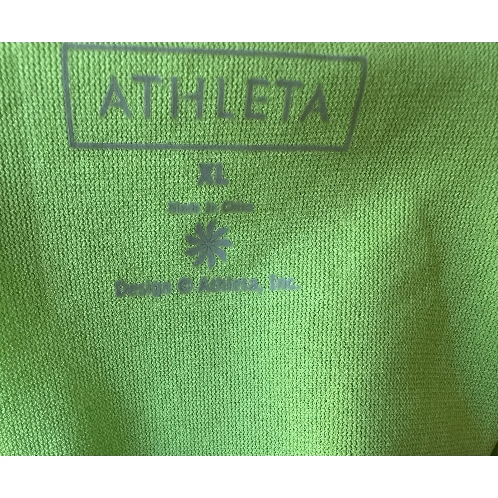 Athleta Halter Dress XL Green Stretch Active Travel Casual Summer Midi Style - Image 3