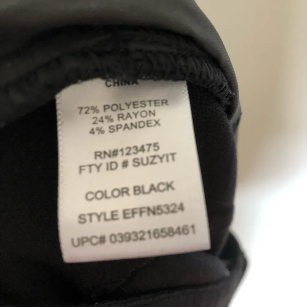 Ellen Tracy Company Dress Pants Black 16 - Image 6