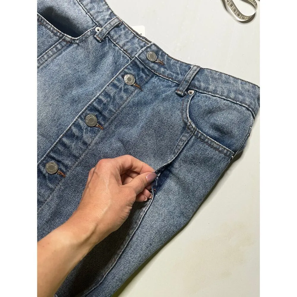 Blank Paige Denim Mini Skirt - Image 11