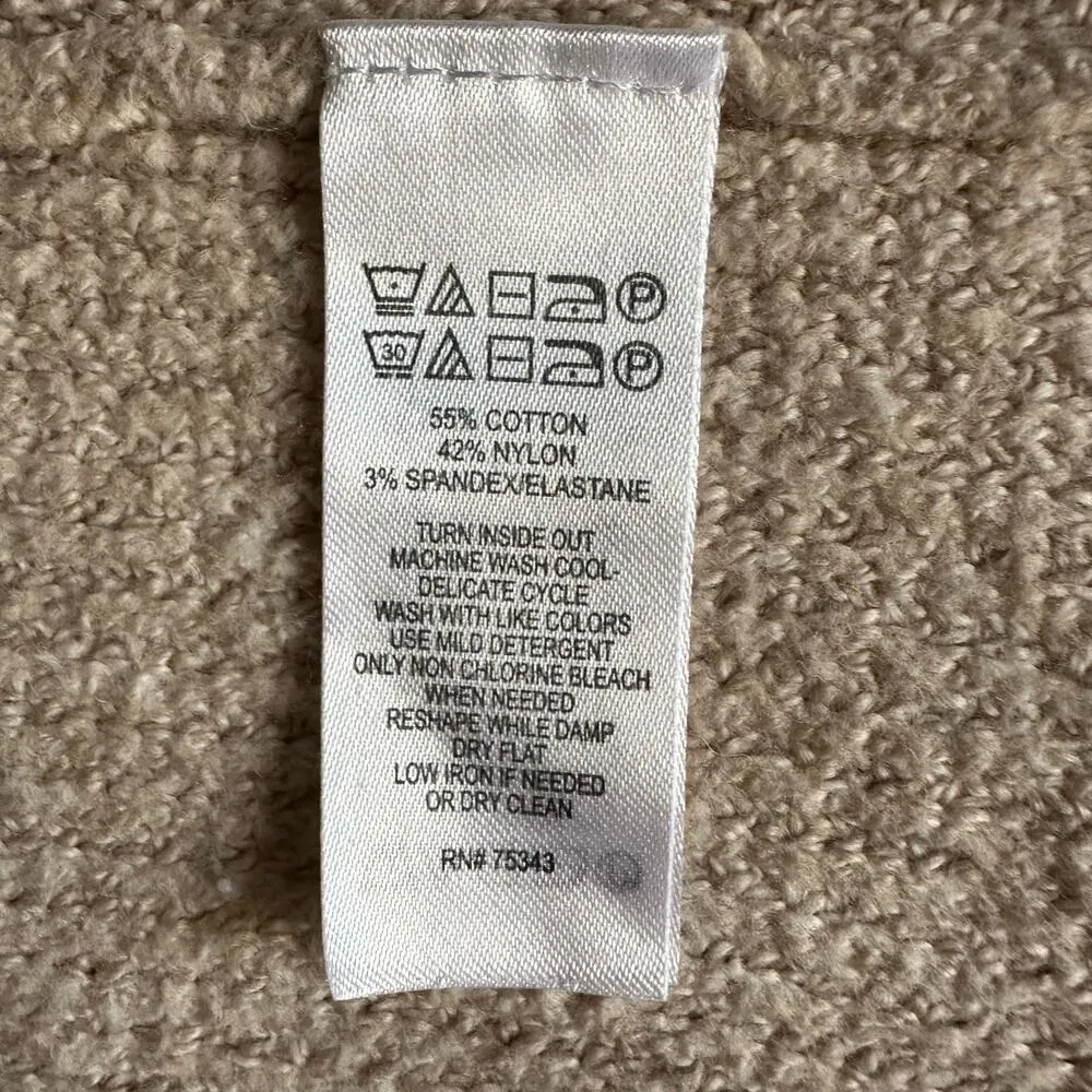 London Kaye Long Sleeveless Sweater Vest Women’s XS Tan color boho - Image 8