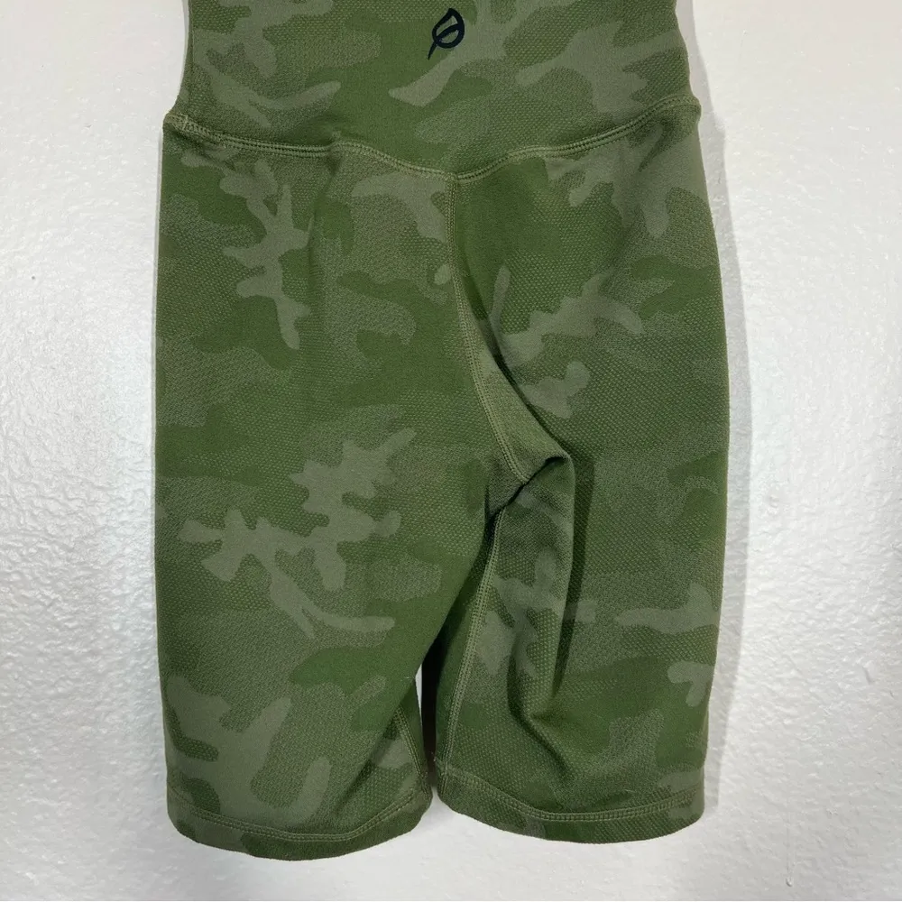 P’tula Green Camo Bike Shorts - Image 8
