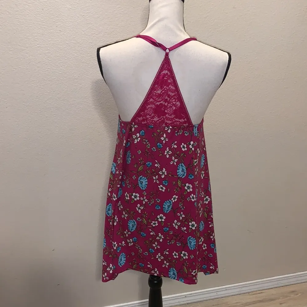 Secret Treasures purple floral sexy nightgown - Image 5