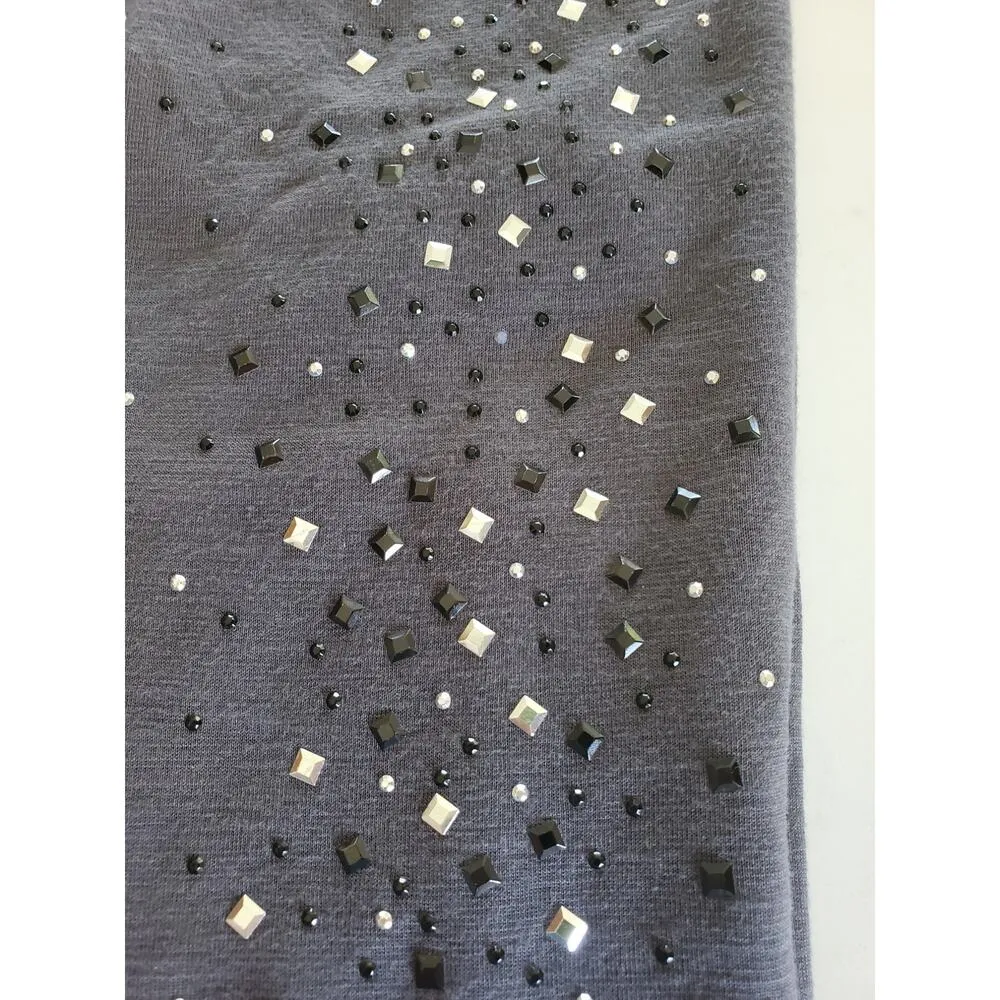 Great XL Tank with Rhinestone Bling by Apt 9 Rayon Tank Top Western Festival - Image 2