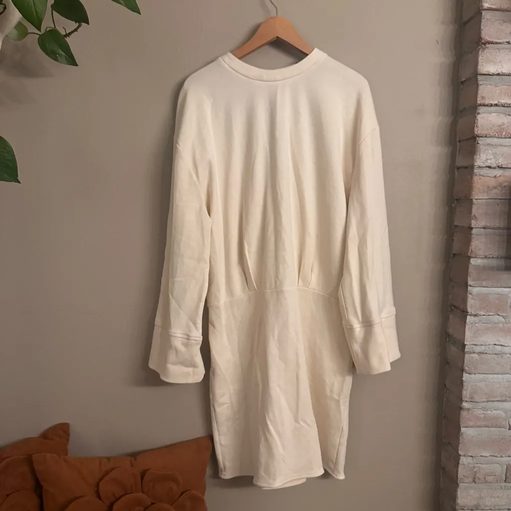 ASOS EDITION premium textured jersey mini dress - Image 4