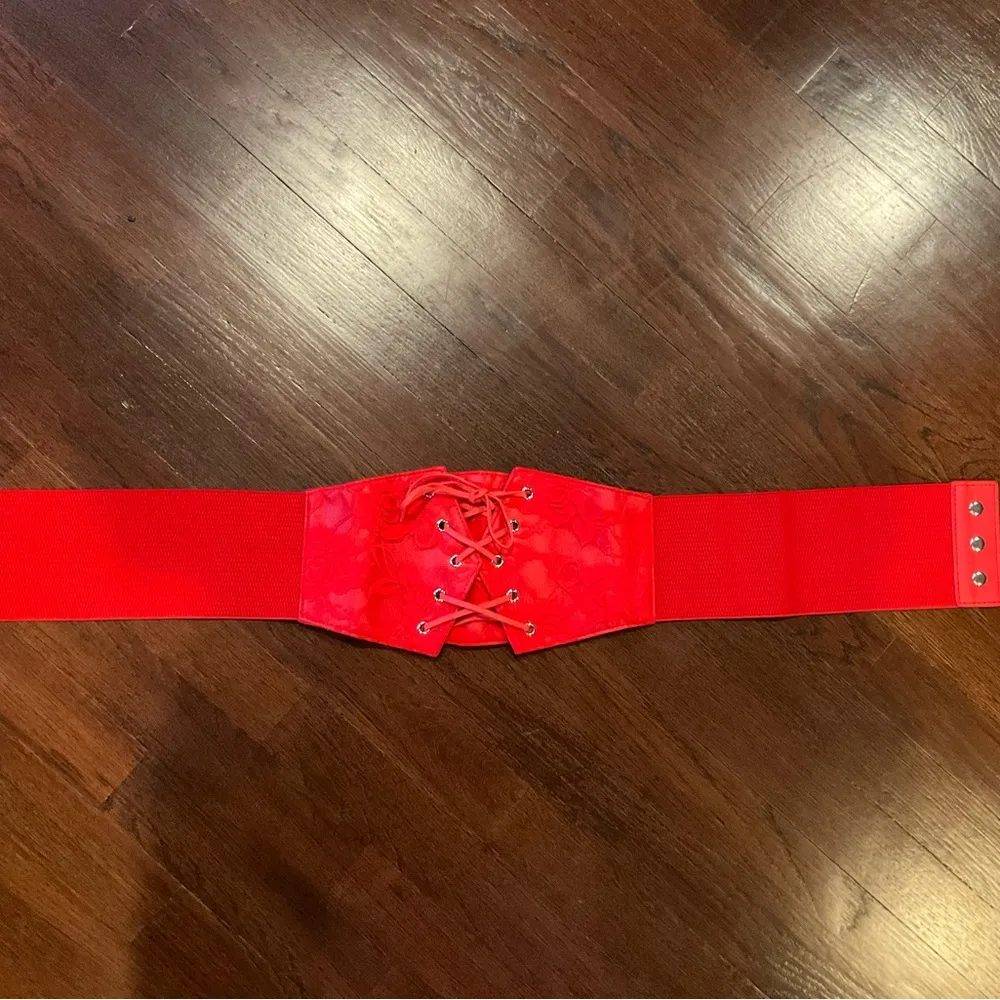 Amazon Red Corset Belt - Image 3