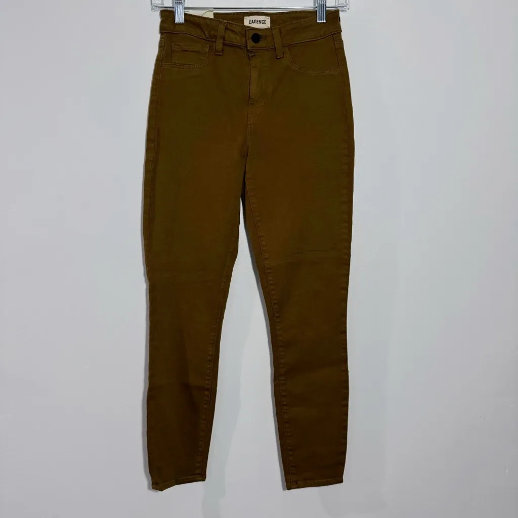 L'Agence NWT  Margot High Rise Skinny In‎ Cedar Size 26 - Image 2