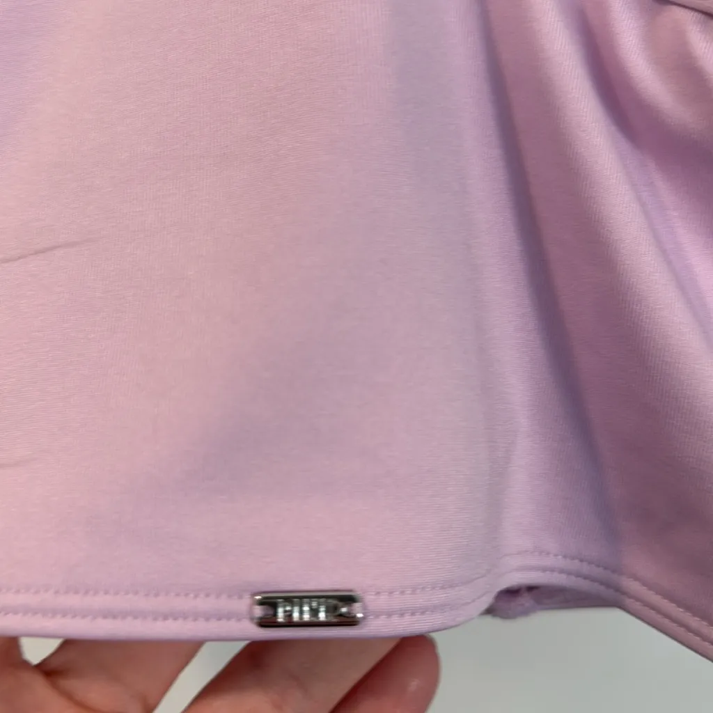 Victoria Secret PINK Sports Bra Light Purple Solid Racerback Push up Small NWT - Image 5