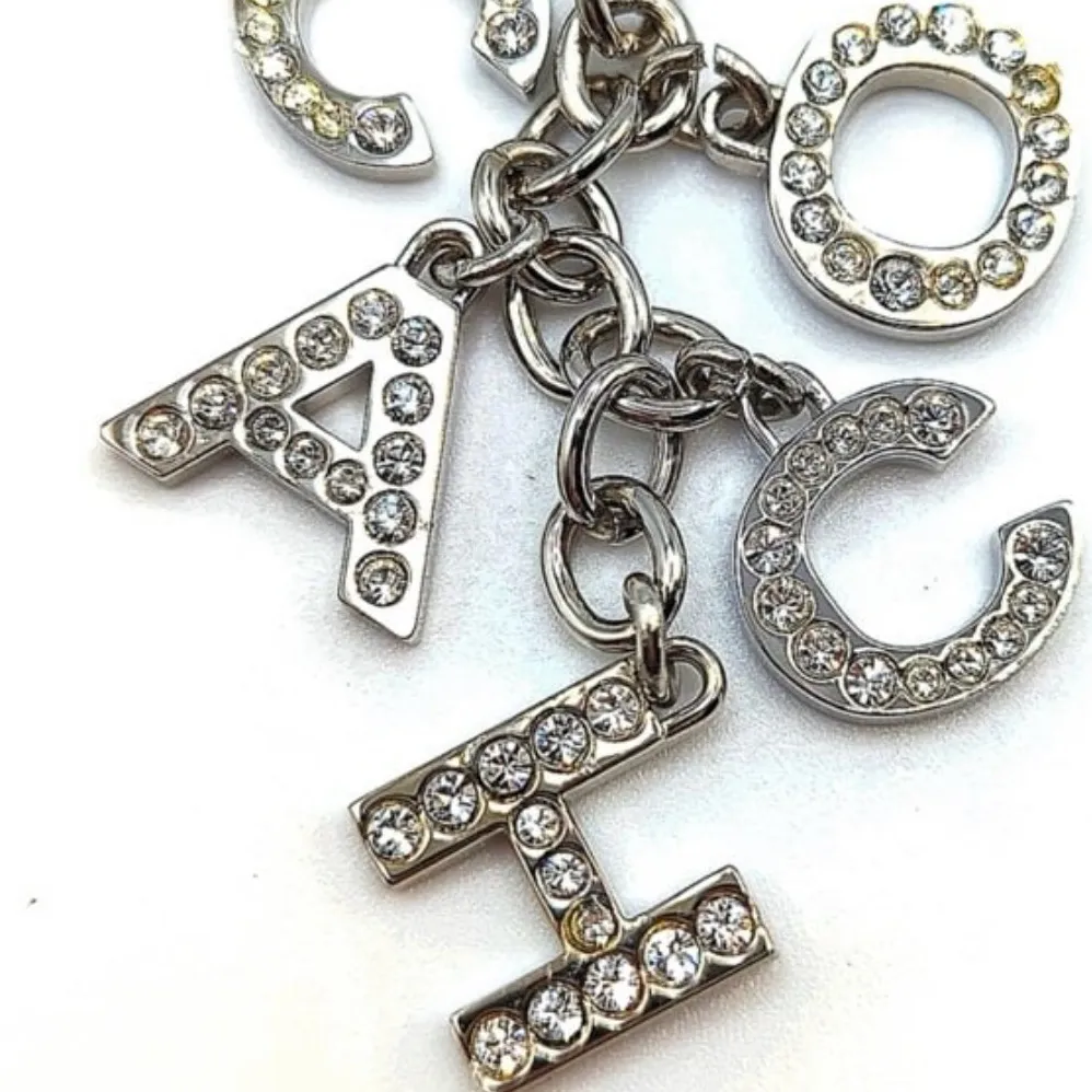 Coach Rhinestone Dangle Keychain
Authentic NWOT - Image 3