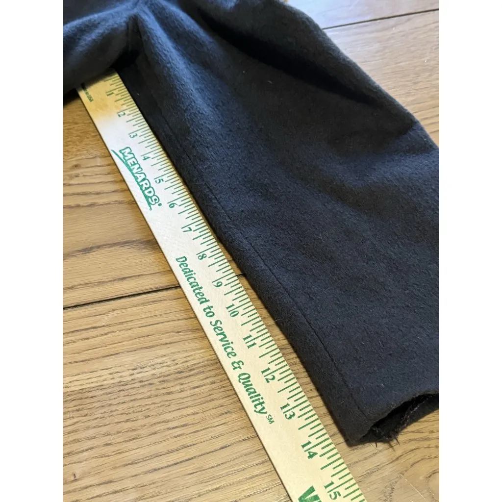 Alorna by Forstmann Long Brown Wool Coat Button Up Made In USA Petite Measured Size undefined - Image 13