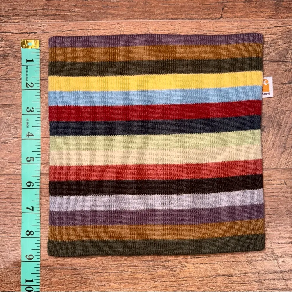 Carhartt Striped Knit Gaiter Purple - Image 5