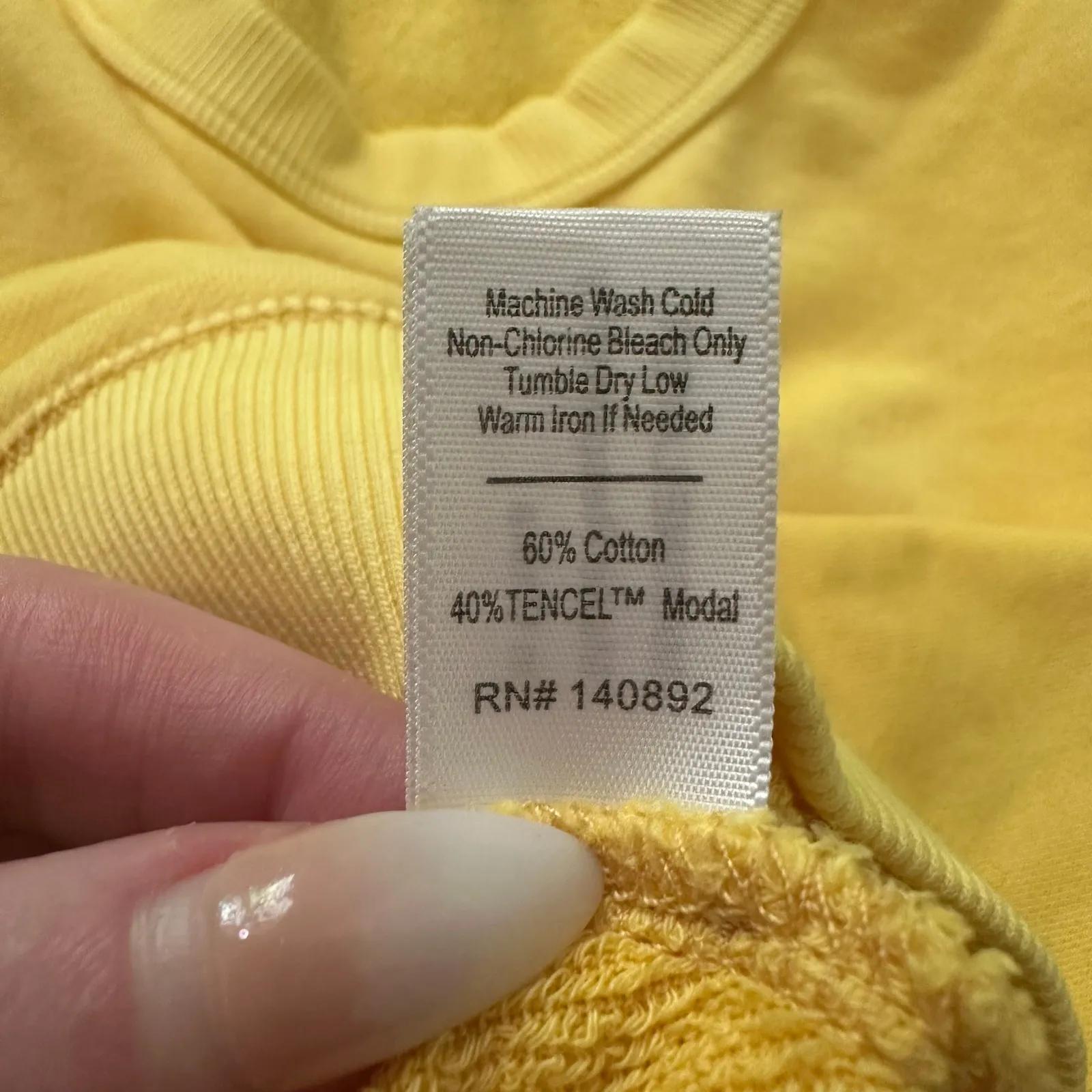 Marine Layer yellow boxy sleeveless top size M - Image 7
