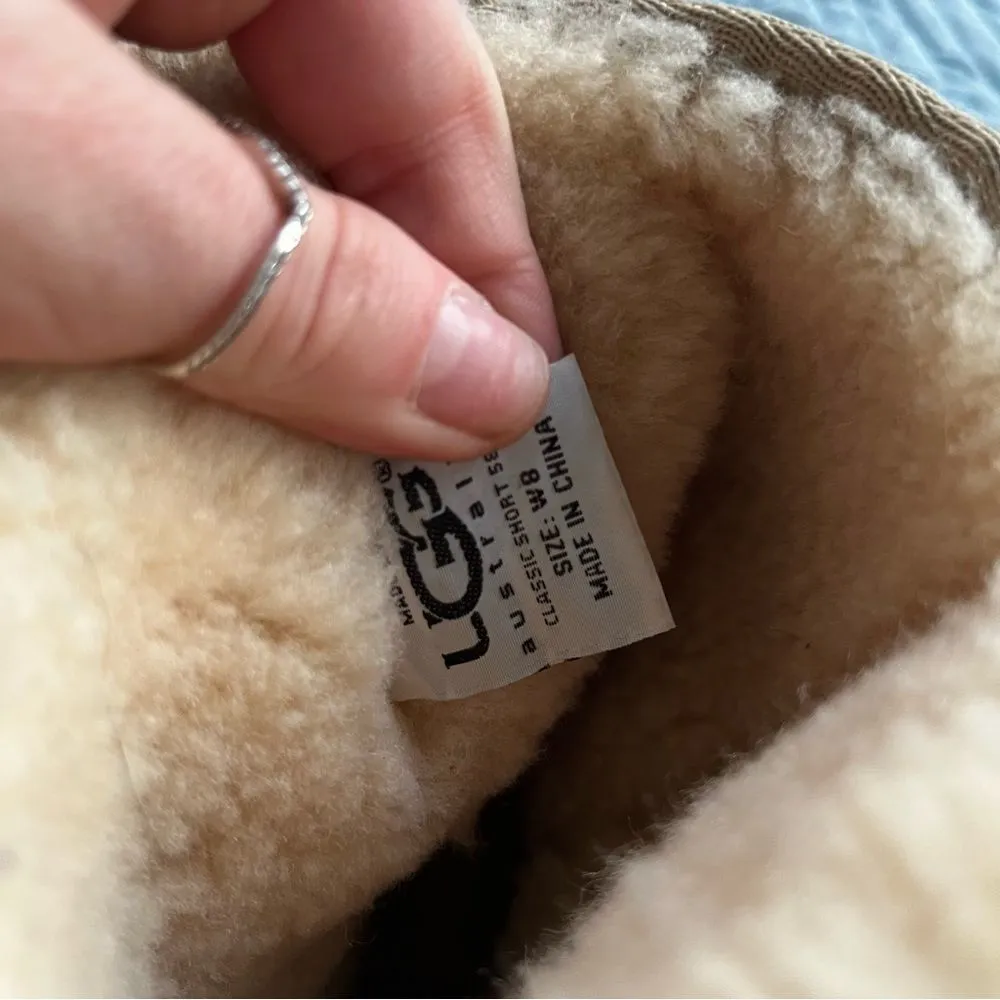 Ugg Australia Classic Uggs sand color size 8 - Image 5