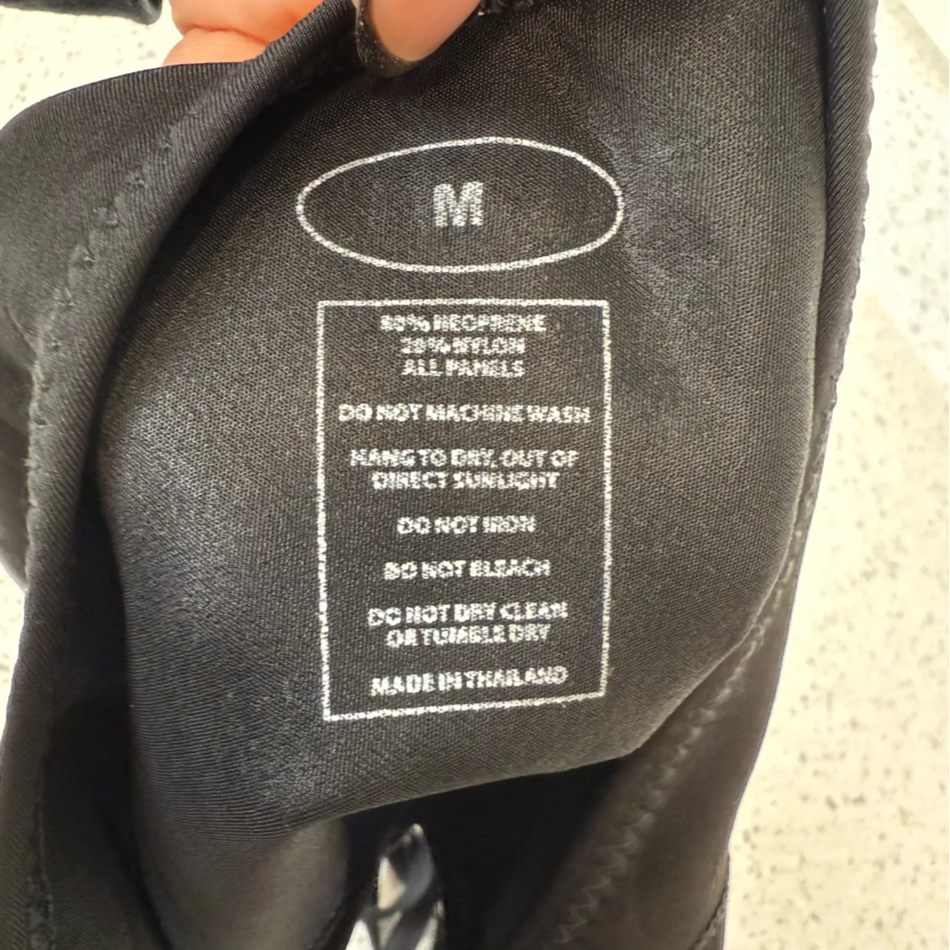 Cynthia Rowley Frankie Halter Neoprene Swimsuit Women's Size Medium Black - Image 6