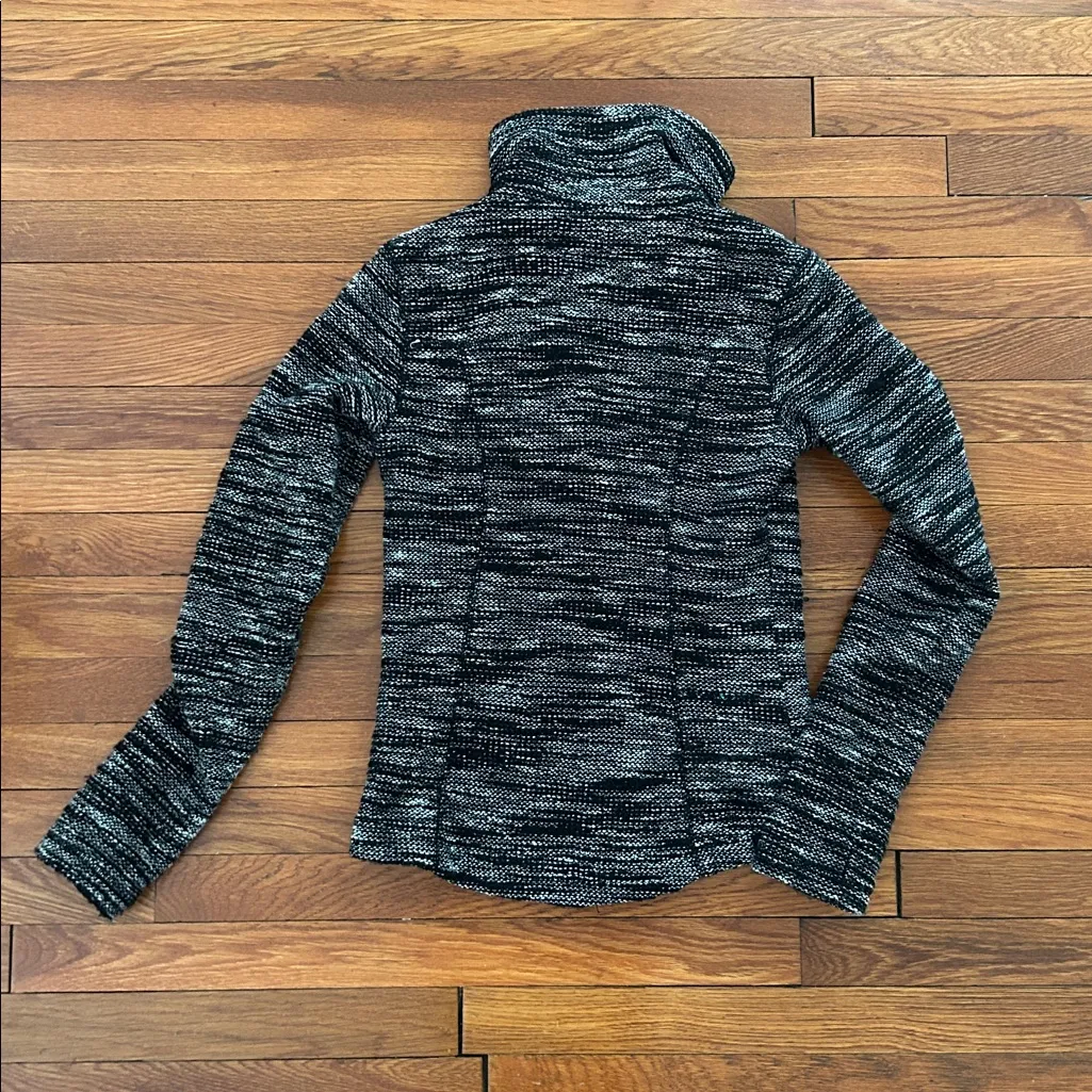 Bench Black and Gray Knit Cardigan - Image 4