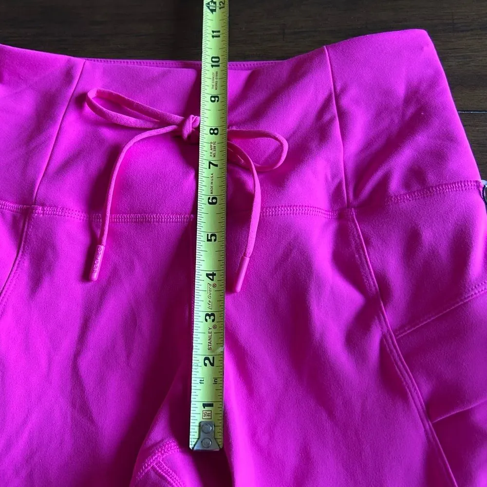 Spyder Active Hot Pink Drawstring Cargo Leggings Size Small Style SP6005 NEW - Image 5