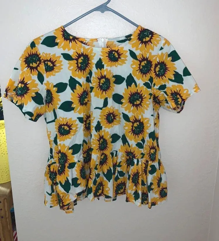 peplum top Size XL - Image 3