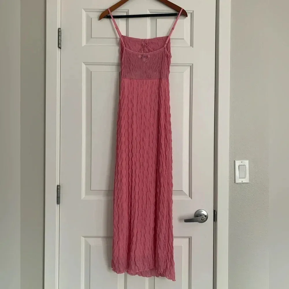 Emory Park Kennedy Cut Out Midi Dress - Size‎ M - Pink - NWT - Image 6