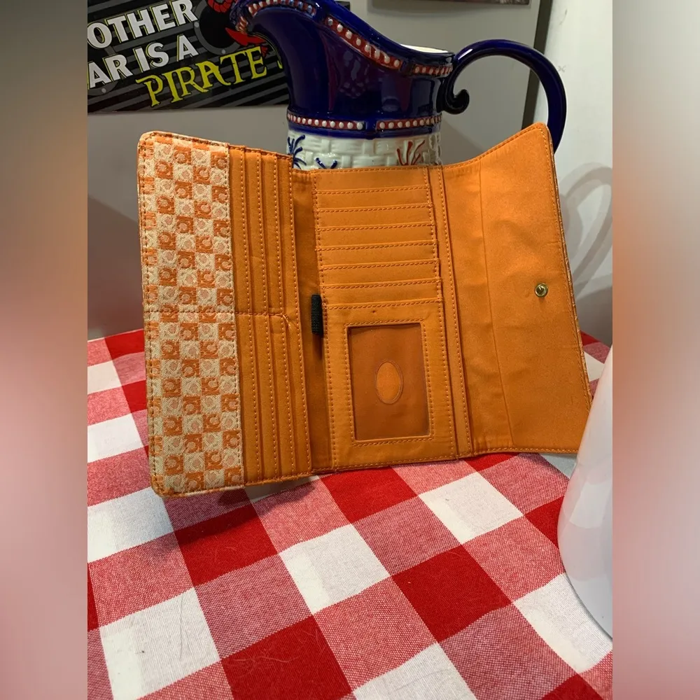 Liz Claiborne Orange Wallet - Image 3