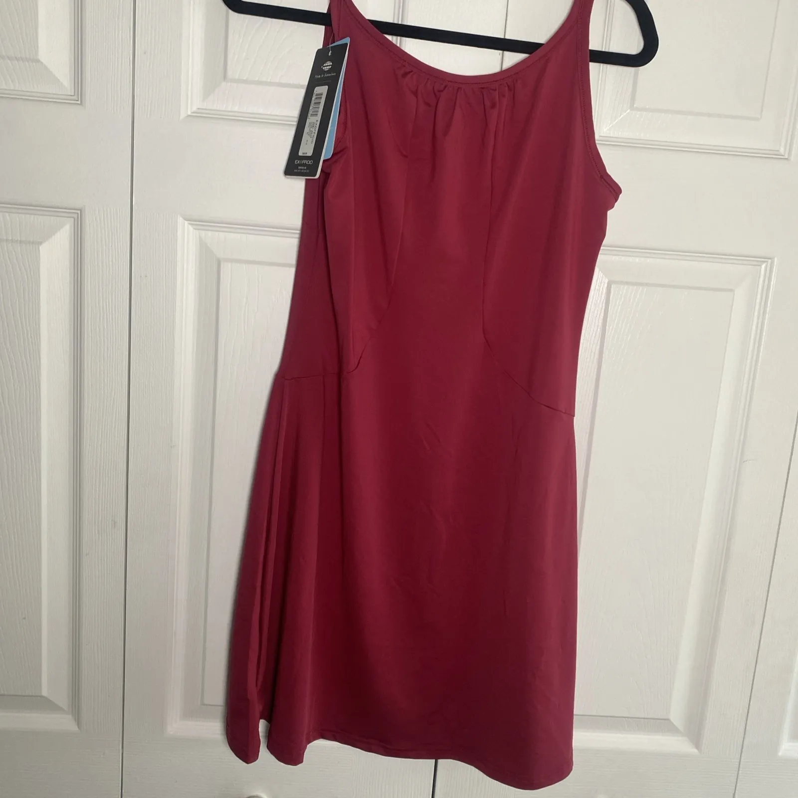 Exofficio Womens Medium Sol Cool Dress New Made to Adventure Outdoor Pocket Purple - Image 7