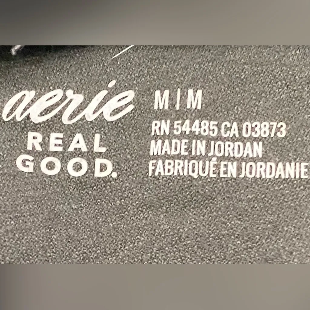 Aerie Women’s Size Medium Real Good Dreamy Velour Low Rise‎ Forest Green Pants - Image 7