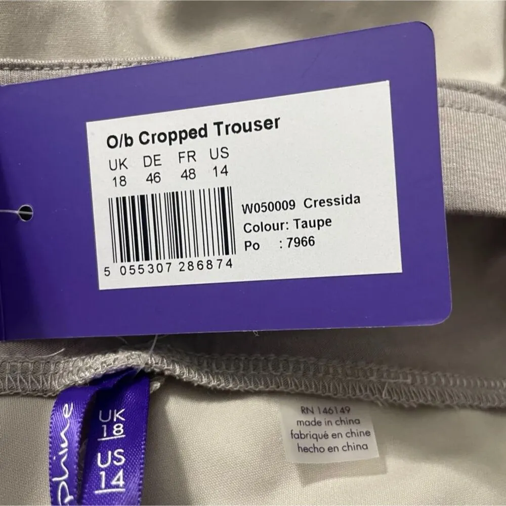 NEW Seraphine Size 14 Maternity Dress Pants Cressida Taupe Career Office - Image 11