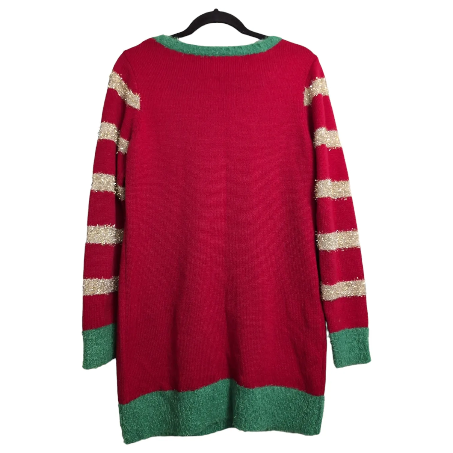 United States Sweaters Ugly Christmas Snowmen Presents Crew Neck Size M - Image 6