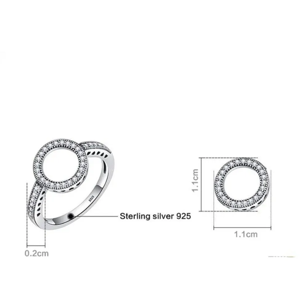 NEW Women's Halo Heart Pave Simulated Diamond 925 Sterling Silver Ring‎ Size 6 - Image 7