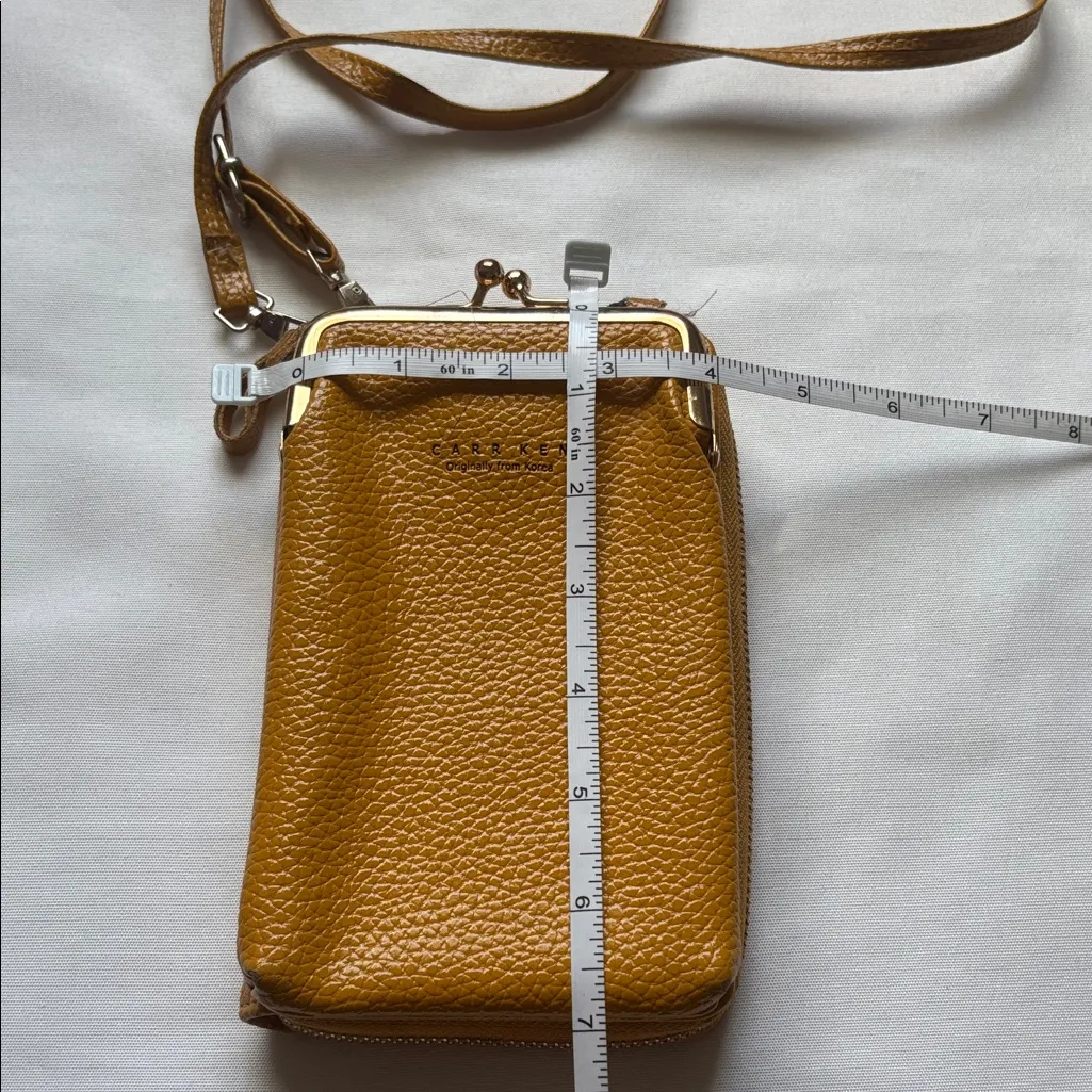 Carr Ken Crossbody Mustard Yellow Preloved - Image 12