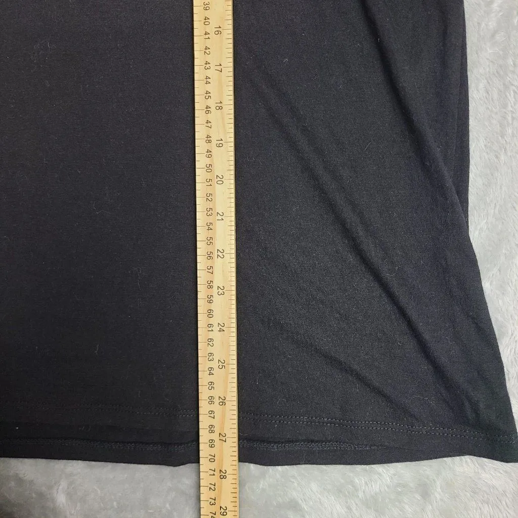 Disney Rainbow LOVE Soft T Shirt Sz: 18/20 Mickey‎ Mouse Black V-Neck NWOT - Image 6