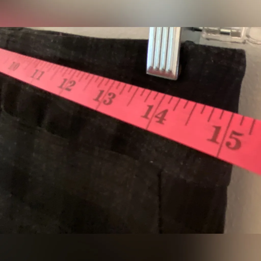 Hilary Radley Grey Plaid Stretch Dress Pants Women's Sz XS - Image 7